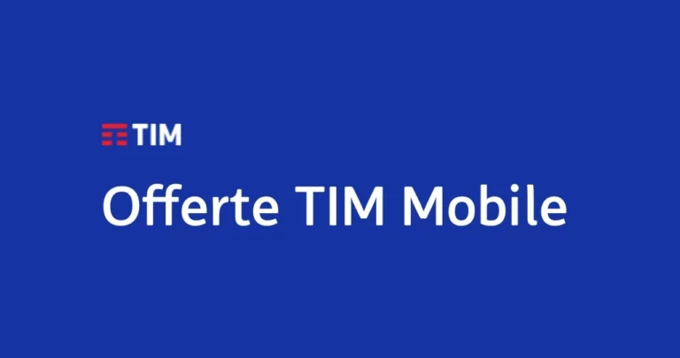 Offerte Tim Mobile